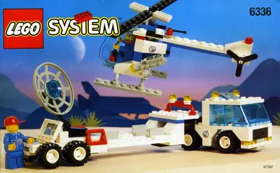 LEGO Town 6336 Launch Response Unit set