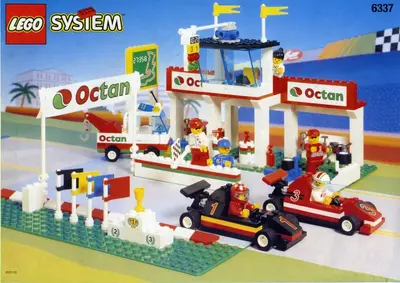 LEGO Town 6337 Fast Track Finish set