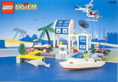 LEGO Town 6338 Hurricane Harbour set