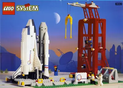 LEGO Town 6339 Shuttle Launch Pad set