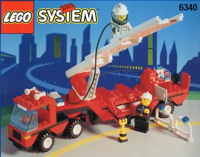 LEGO Town 6340 Hook & Ladder set