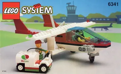 LEGO Town 6341 Gas and Go Flyer set