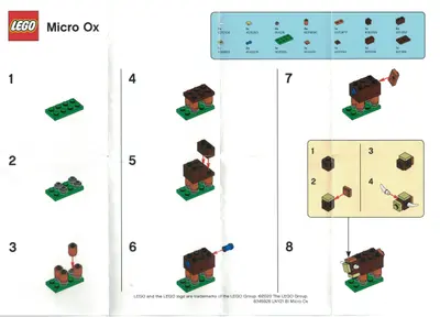 LEGO Miscellaneous 6345926 Micro Ox set