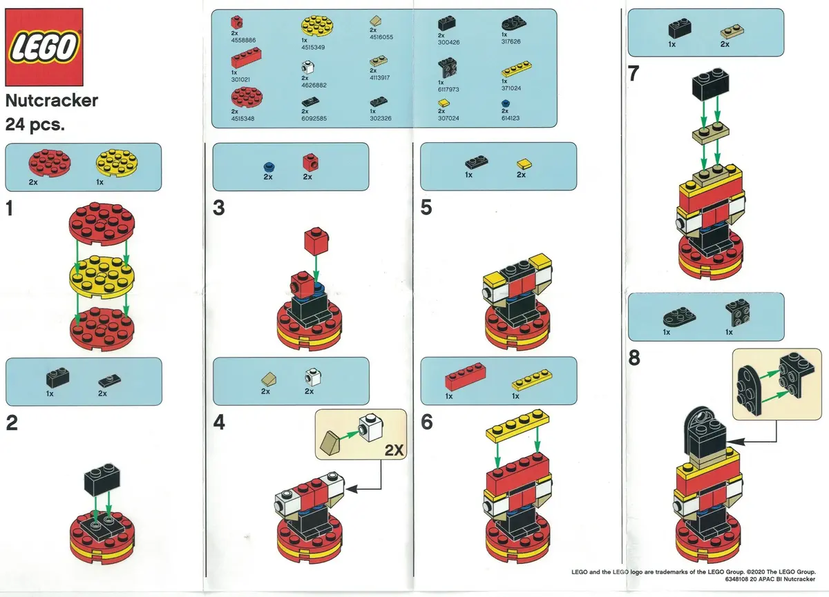 LEGO Miscellaneous 6348108 Nutcracker set