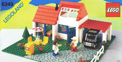 LEGO Town 6349 Holiday Villa set