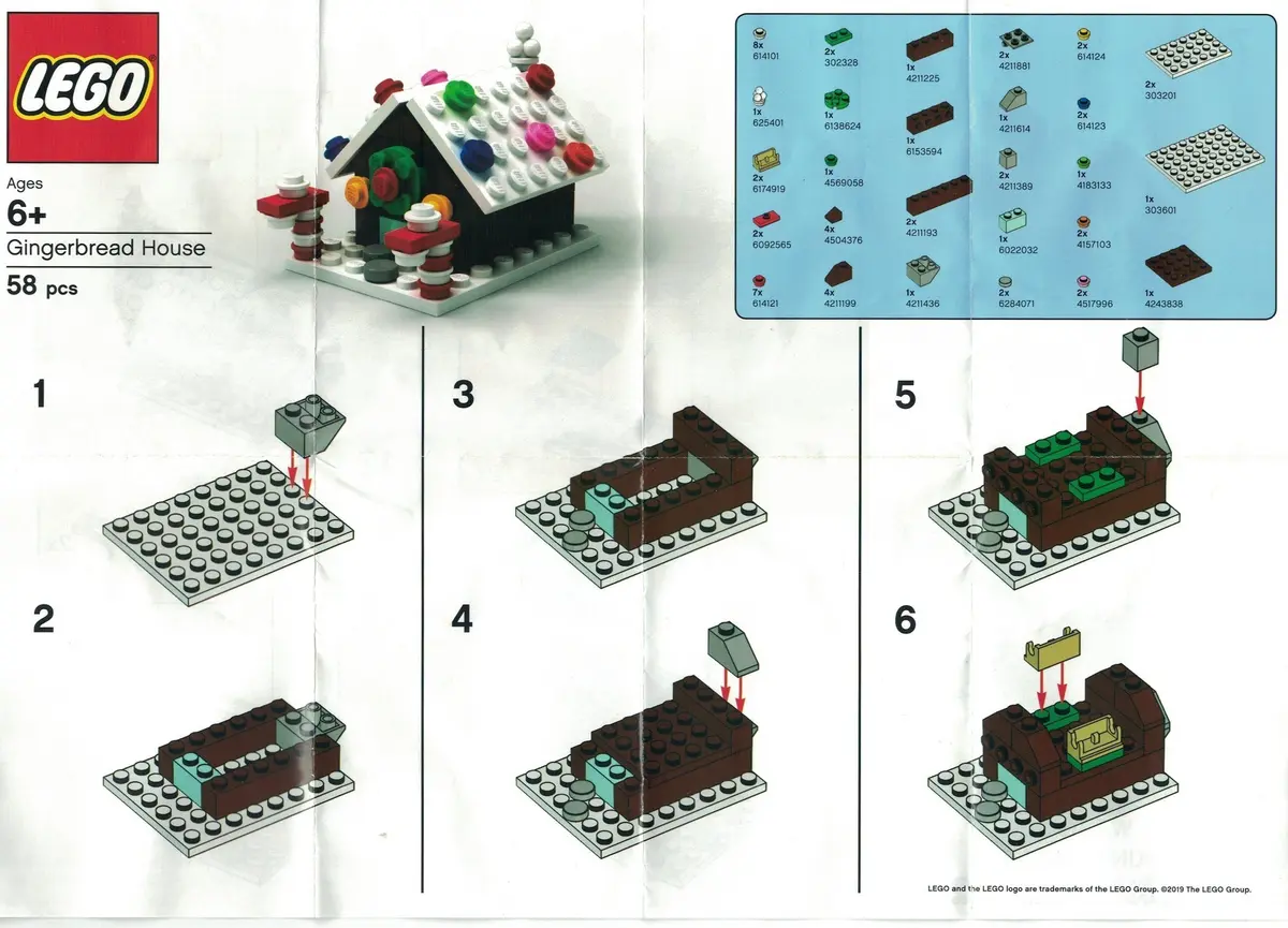 LEGO Miscellaneous 6349568 Gingerbread House set, image 2