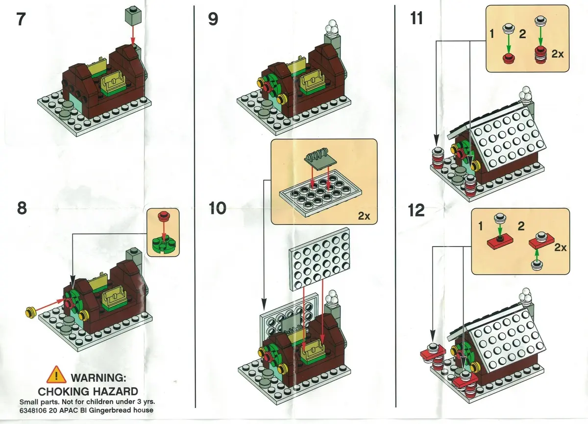 LEGO Miscellaneous 6349568 Gingerbread House set, image 3