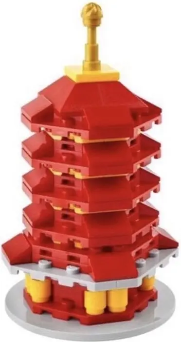 LEGO Promotional 6349570 Pagoda set