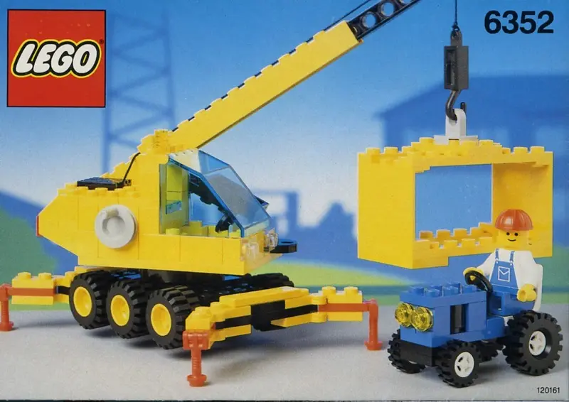 LEGO Town 6352 Cargomaster Crane set