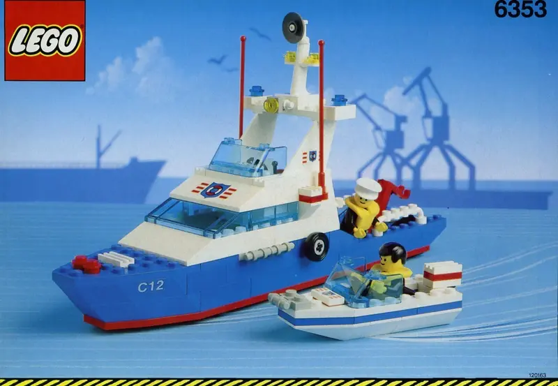LEGO Town 6353 Coastal Cutter set