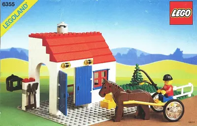 LEGO Town 6355 Derby Trotter set