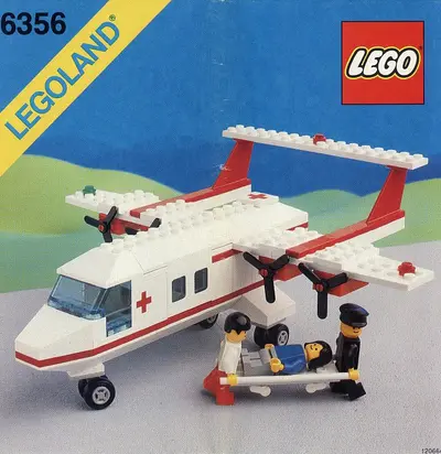 LEGO Town 6356 Med-Star Rescue Plane set