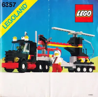 LEGO Town 6357 Stunt 'Copter N' Truck set