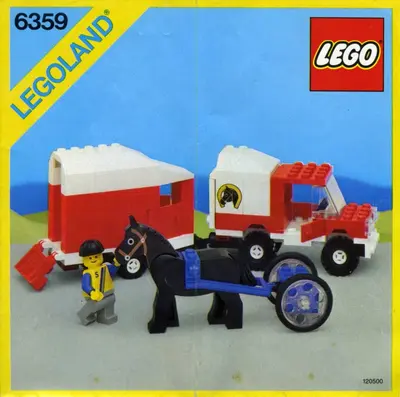 LEGO Town 6359 Horse Trailer set