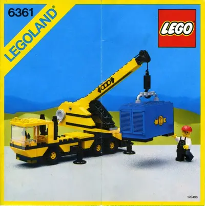LEGO Town 6361 Mobile Crane set