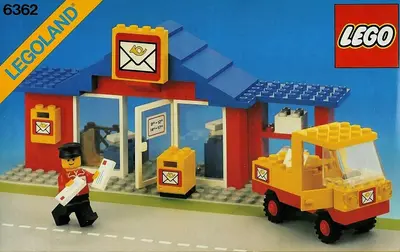 LEGO Town 6362 Post Office set