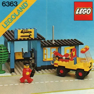 LEGO Town 6363 Auto Repair Shop set