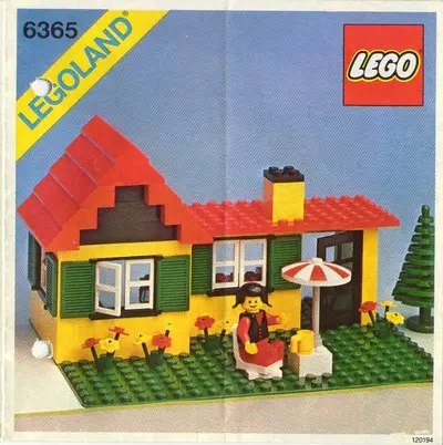 LEGO Town 6365 Summer Cottage set
