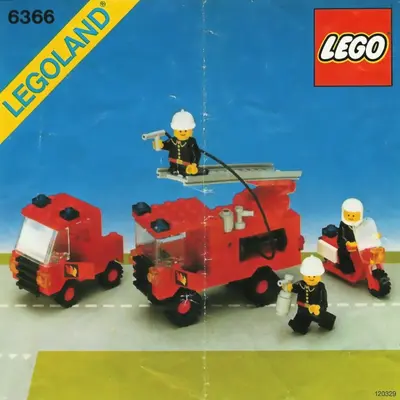 LEGO Town 6366 Fire & Rescue Squad set