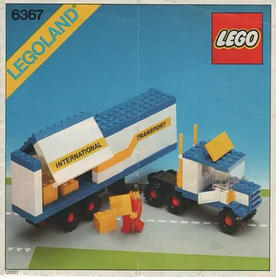 LEGO Town 6367 Semi Truck set