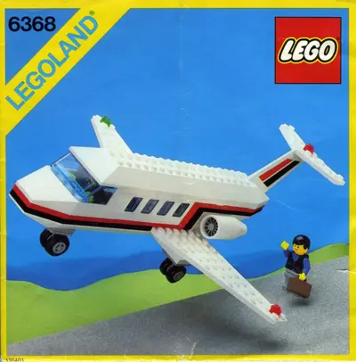 LEGO Town 6368 Jet Airliner set