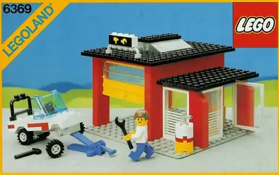 LEGO Town 6369 Auto Workshop set