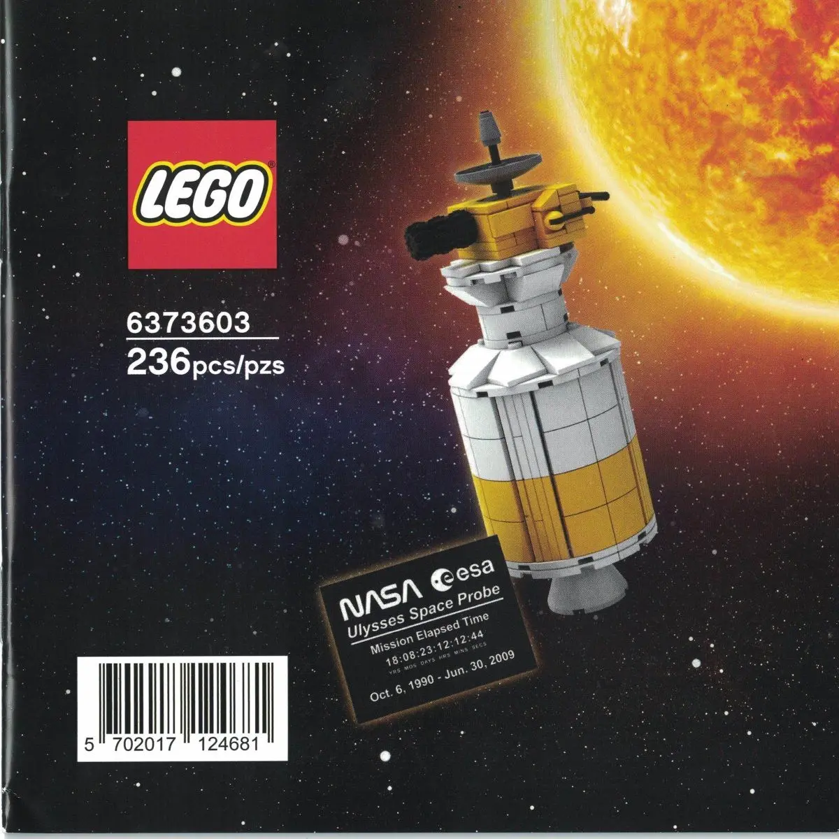 LEGO Promotional 6373603 Ulysses Space Probe set