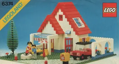 LEGO Town 6374 Holiday Home set, image 2