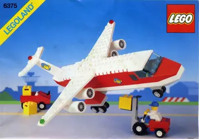 LEGO Town 6375 Trans Air Carrier set