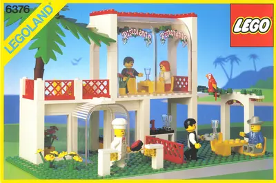 LEGO Town 6376 Breezeway Café set