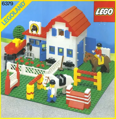 LEGO Town 6379 Riding Stable set