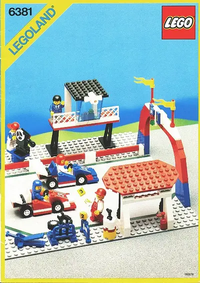 LEGO Town 6381 Motor Speedway set