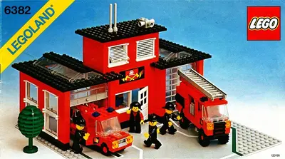 LEGO Town 6382 Fire Station set