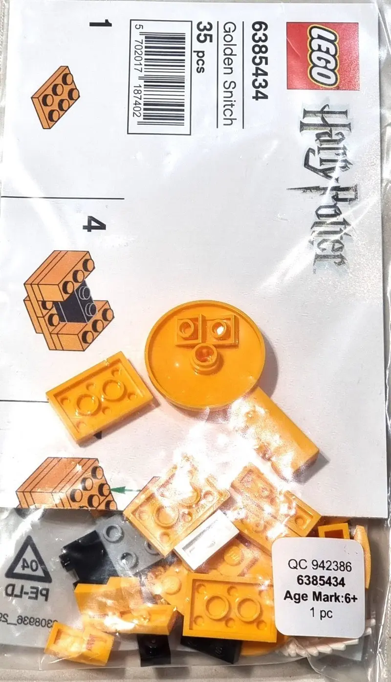 LEGO Harry Potter 6385434 Golden Snitch set, image 2