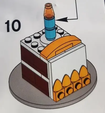 LEGO Promotional 6385446 Birthday Cake set