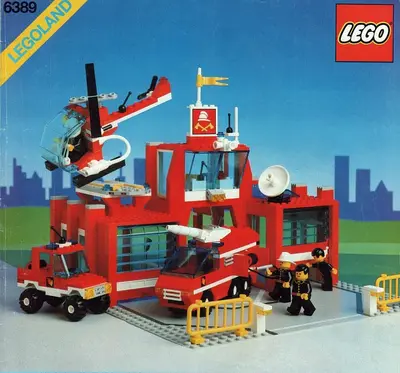 LEGO Town 6389 Fire Control Centre set