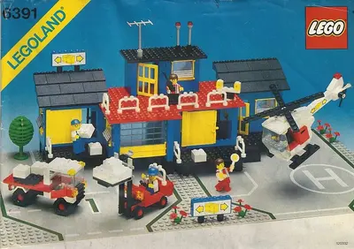 LEGO Town 6391 Cargo Centre set