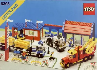 LEGO Town 6393 Big Rig Truck Stop set
