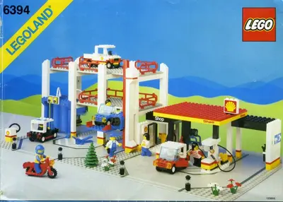LEGO Town 6394 Metro Park & Service Tower set