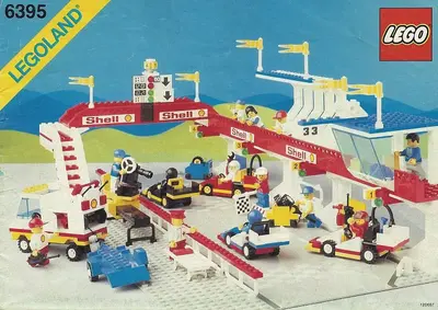 LEGO Town 6395 Victory Lap Raceway set