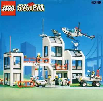 LEGO Town 6398 Central Precinct HQ set