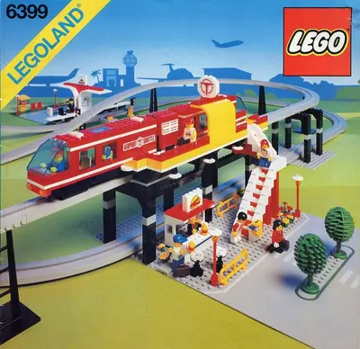 LEGO Town 6399 Airport Shuttle set