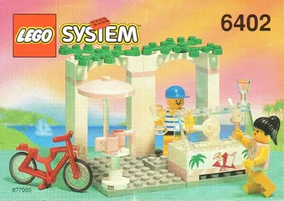 LEGO Town 6402 Sidewalk Café set