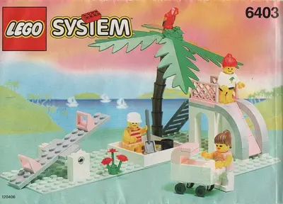 LEGO Town 6403 Paradise Playground set