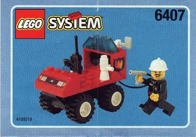 LEGO Town 6407 Fire Chief set