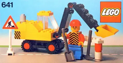 LEGO Town 641 Excavator set
