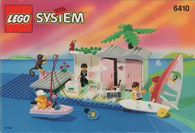 LEGO Town 6410 Cabana Beach set