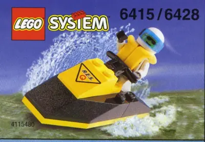 LEGO Town 6415 Res-Q Jet-Ski set