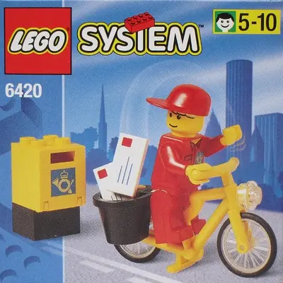 LEGO Town 6420 Mail Carrier set