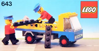 LEGO Town 643 Flatbed Truck set